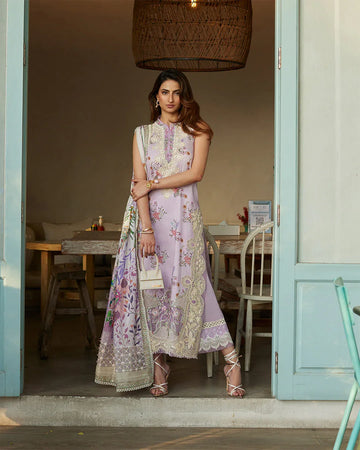Faiza Saqlain | Nazeli - Lawn'24 - Rang-e-Khaas
