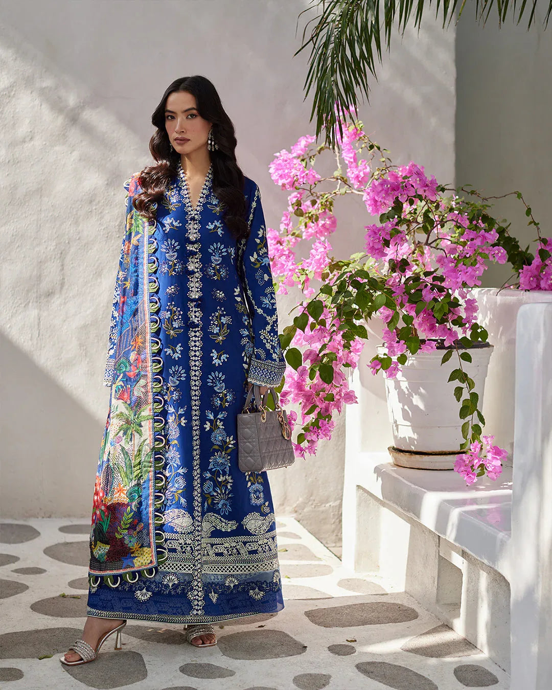 Faiza Saqlain | Veira - Lawn'24 - Rang-e-Khaas