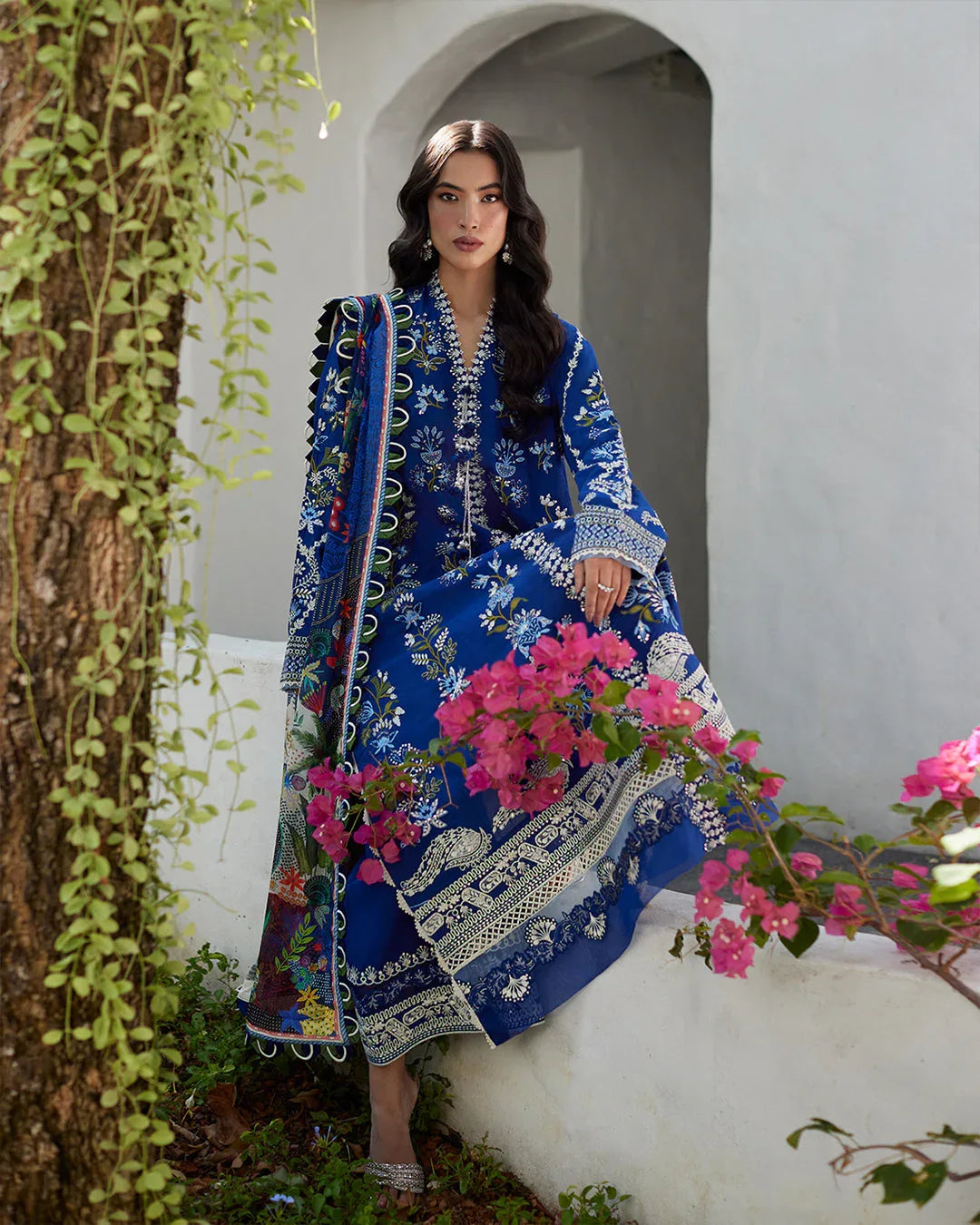 Faiza Saqlain | Veira - Lawn'24 - Rang-e-Khaas