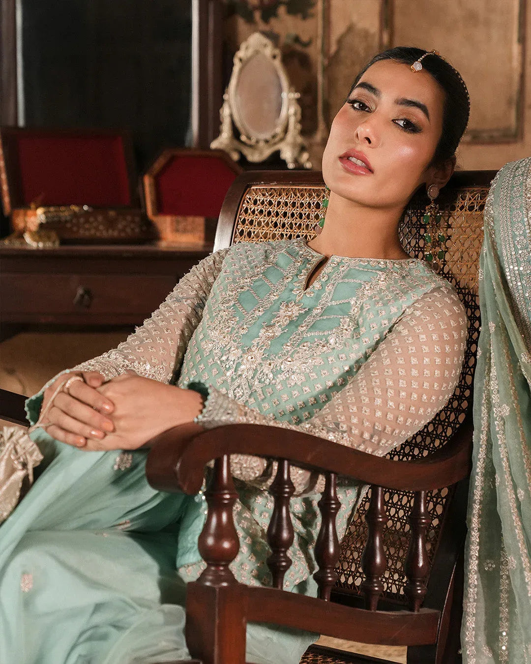 Faiza Saqlain | Zimmal Formals | Valari - Rang-e-Khaas