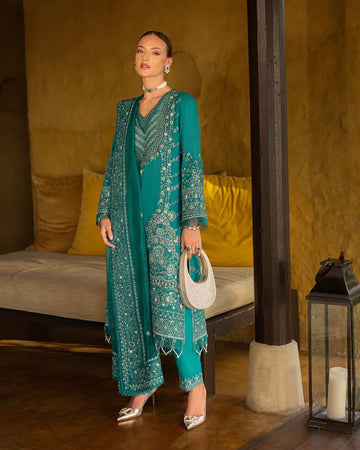 Faiza Saqlain | Zinnia Lawn 25 | Calla - Rang-e-Khaas