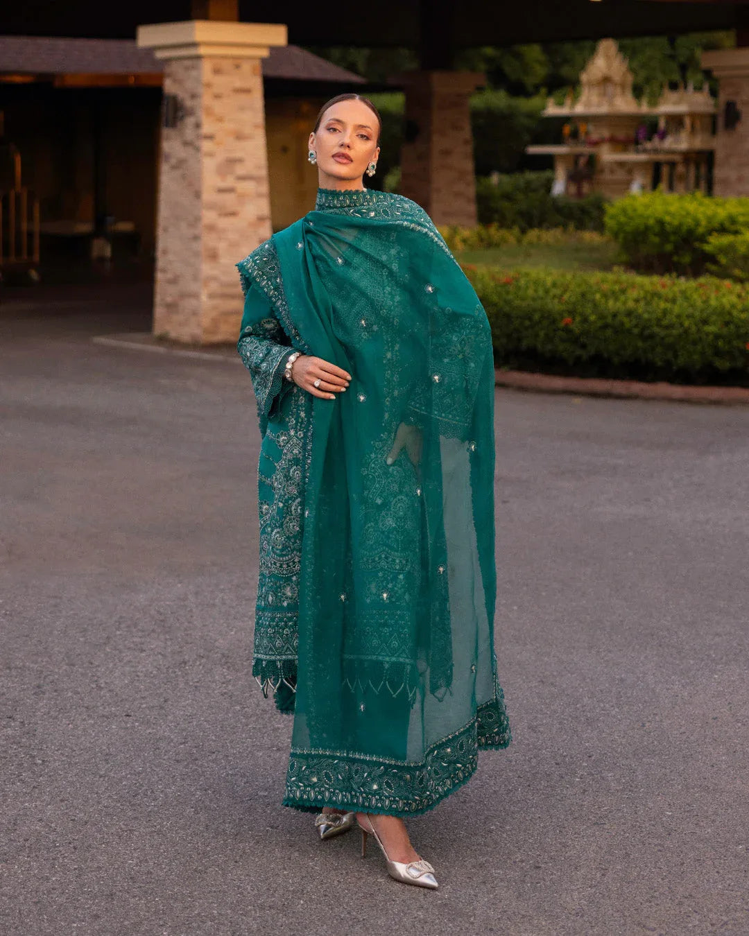 Faiza Saqlain | Zinnia Lawn 25 | Calla - Rang-e-Khaas