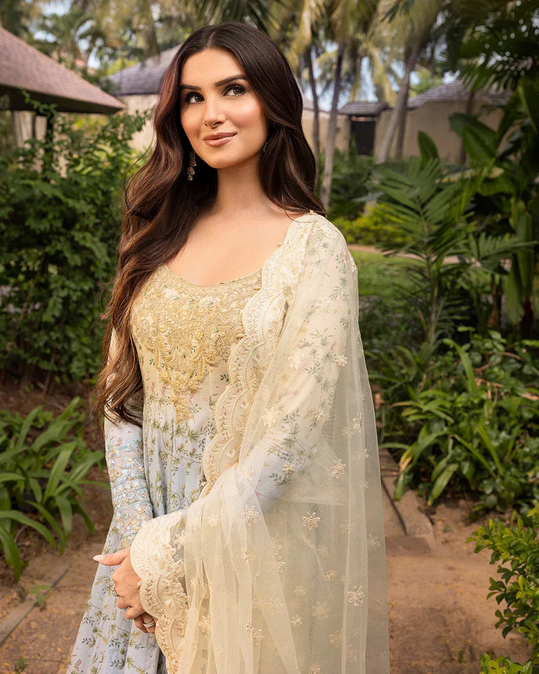 Faiza Saqlain | Zinnia Lawn 25 | Freesia - Rang-e-Khaas