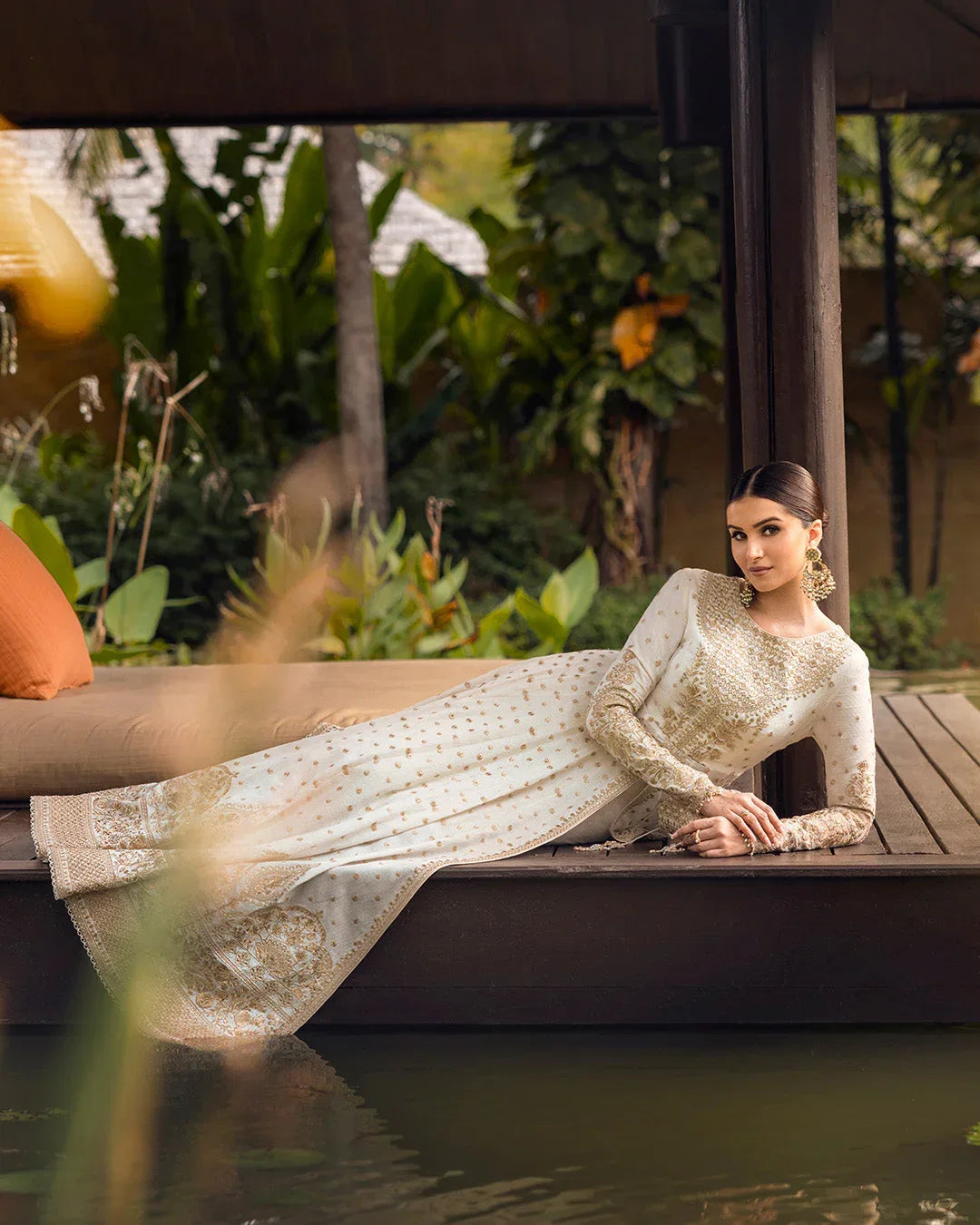 Faiza Saqlain | Zinnia Lawn 25 | Lily - Rang-e-Khaas