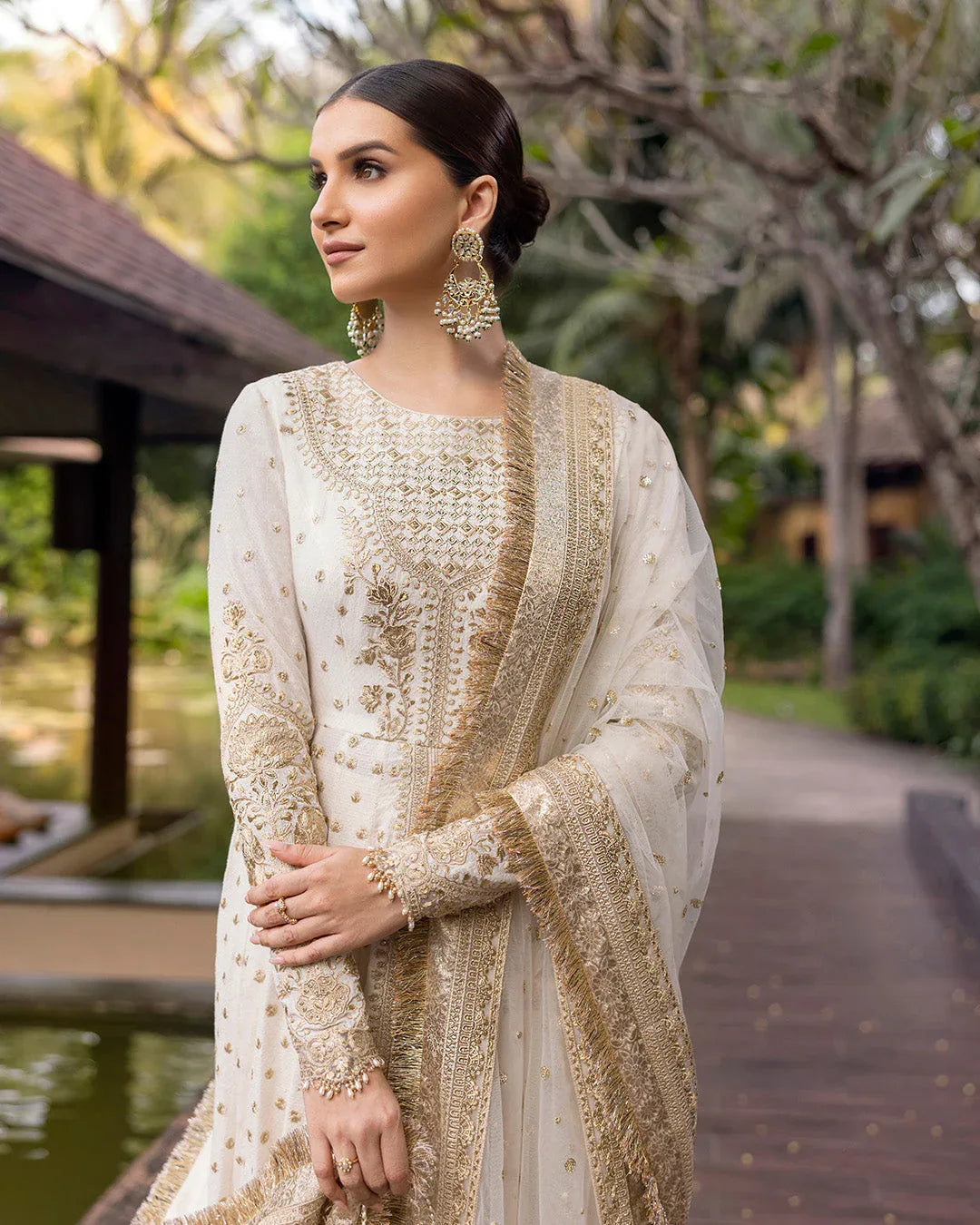Faiza Saqlain | Zinnia Lawn 25 | Lily - Rang-e-Khaas
