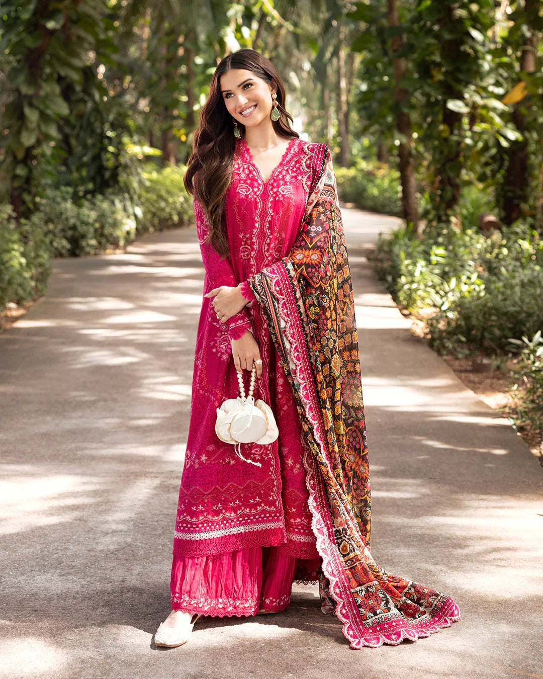 Faiza Saqlain | Zinnia Lawn 25 | Varda - Rang-e-Khaas
