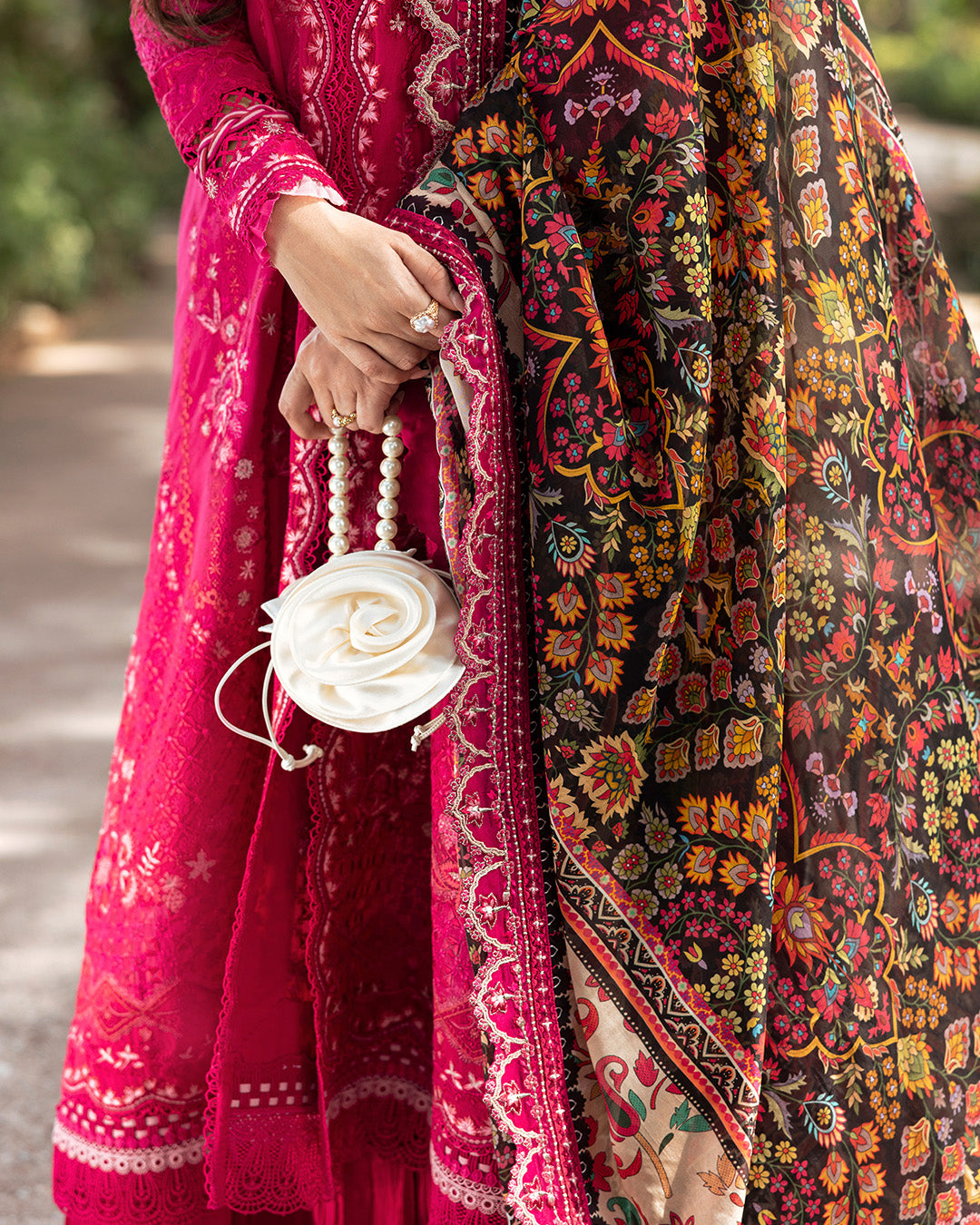 Faiza Saqlain | Zinnia Lawn 25 | Varda - Rang-e-Khaas
