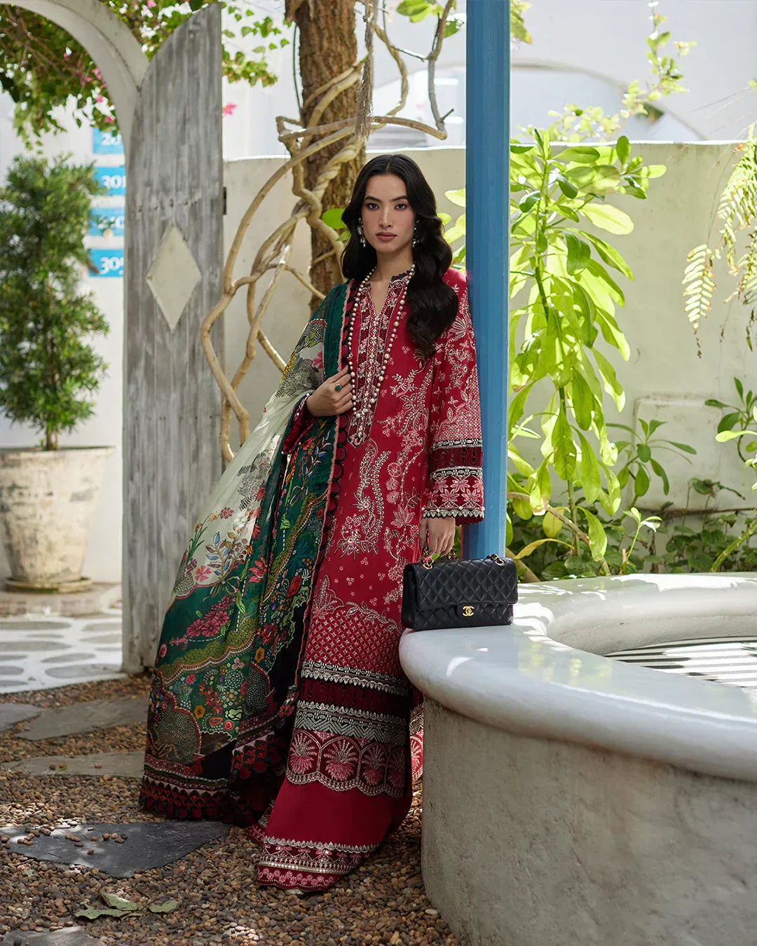 Faiza Saqlain | Liliana Luxury Lawn 24 | Sivana