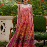 Farah Talib Aziz | Mayna Festive Prints 24 | Noorie Kalidaar And Dupatta