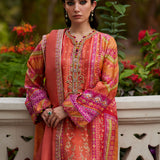 Farah Talib Aziz | Mayna Festive Prints 24 | Fadil Shirt And Dupatta