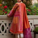 Farah Talib Aziz | Mayna Festive Prints 24 | Fadil Shirt And Dupatta