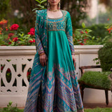 Farah Talib Aziz | Mayna Festive Prints 24 | Aalam Kalidaar And Dupatta