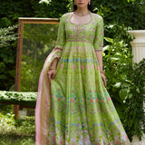 Farah Talib Aziz | Mayna Festive Prints 24 | Limees Kalidaar With Dupatta