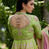 Farah Talib Aziz | Mayna Festive Prints 24 | Limees Kalidaar With Dupatta