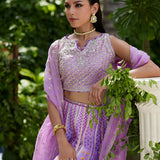 Farah Talib Aziz | Mayna Festive Prints 24 | Ferazia Embellished Lehenga Choli