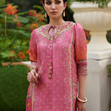Farah Talib Aziz | Mayna Festive Prints 24 | Abila Shirt And Dupatta