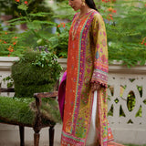 Farah Talib Aziz | Mayna Festive Prints 24 | Aifa Shirt And Dupatta