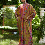 Farah Talib Aziz | Mayna Festive Prints 24 | Qailah Kaftan