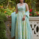 Farah Talib Aziz | Mayna Festive Prints 24 | Ifaa Kalidaar