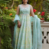 Farah Talib Aziz | Mayna Festive Prints 24 | Ifaa Kalidaar