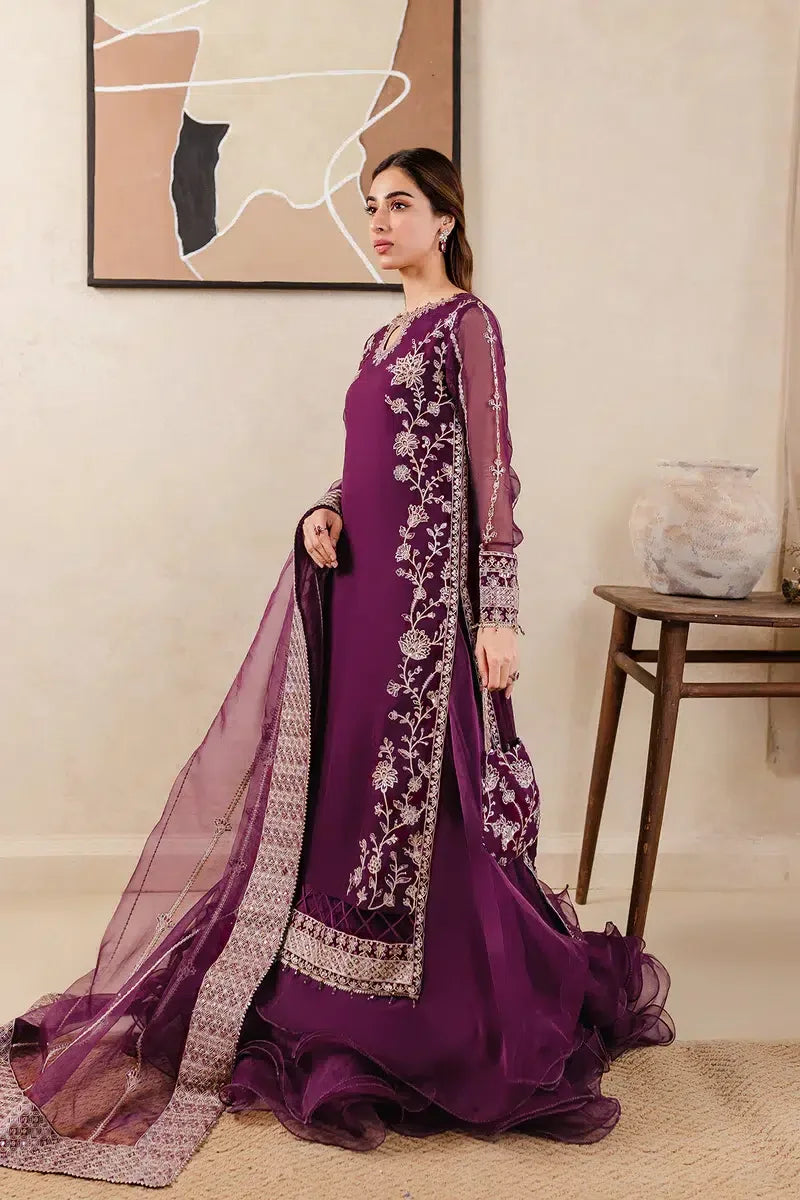 Farasha | Ritzier Festive Formals | Plum Affair - Rang-e-Khaas