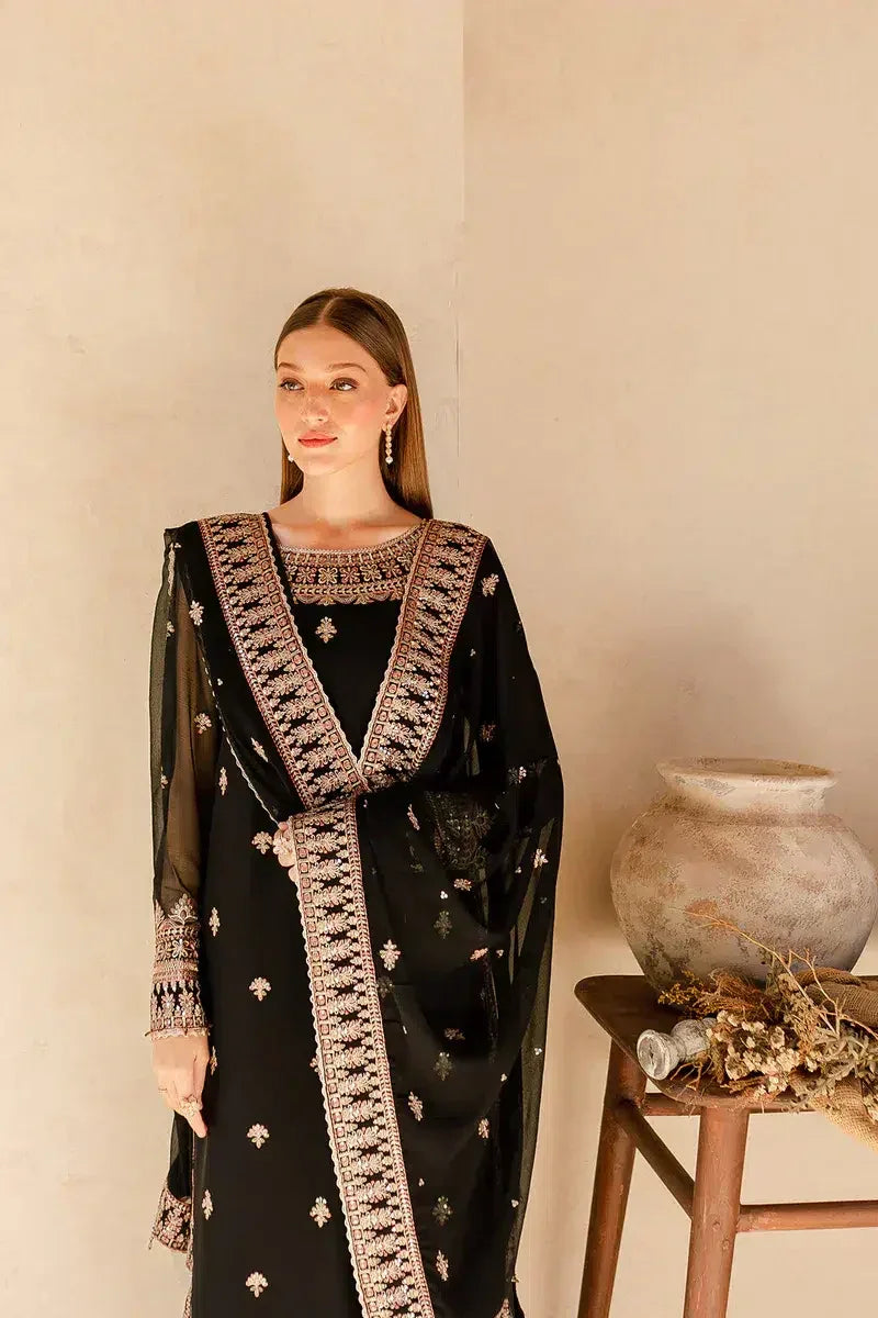 Farasha | Ritzier Festive Formals | Charcoal Nova - Rang-e-Khaas