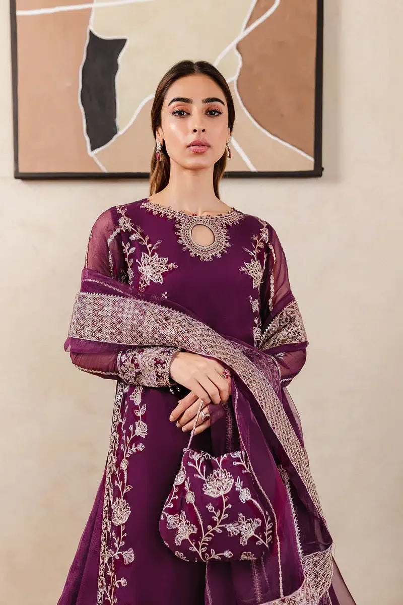 Farasha | Ritzier Festive Formals | Plum Affair - Rang-e-Khaas