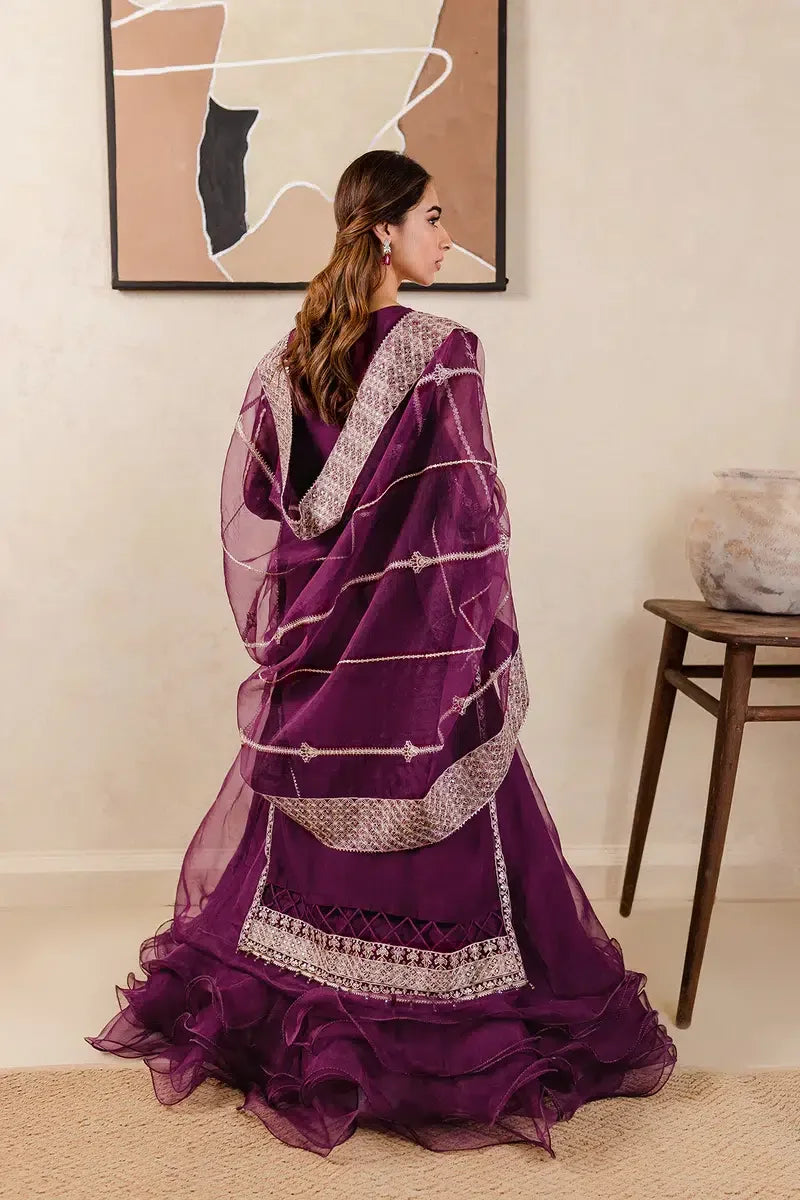 Farasha | Ritzier Festive Formals | Plum Affair - Rang-e-Khaas