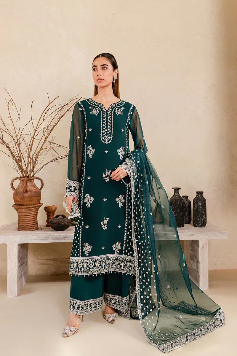 Farasha | Ritizer Festive Formals | Teal Glow - Rang-e-Khaas