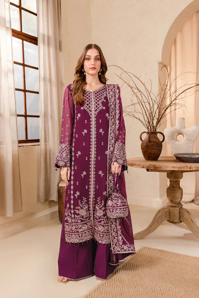 Farasha | Ritizer Festive Formals | Magenta Marvel - Rang-e-Khaas