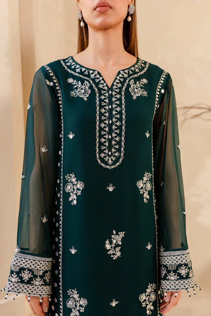 Farasha | Ritizer Festive Formals | Teal Glow - Rang-e-Khaas