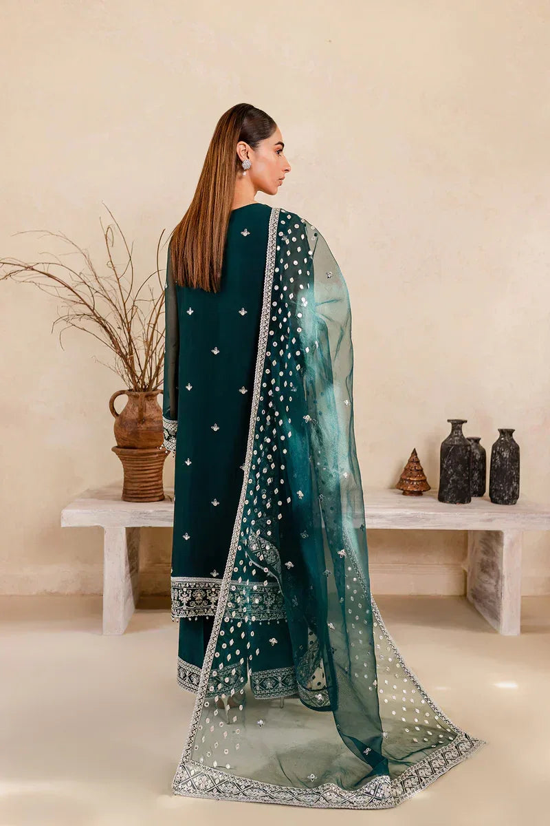 Farasha | Ritizer Festive Formals | Teal Glow - Rang-e-Khaas