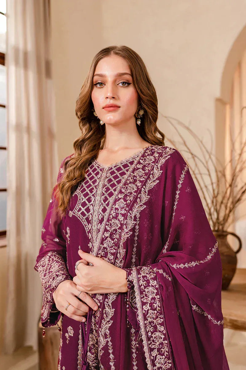Farasha | Ritizer Festive Formals | Magenta Marvel - Rang-e-Khaas