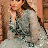 Farasha | Ritzier Wedding Formals |  Grey Veil