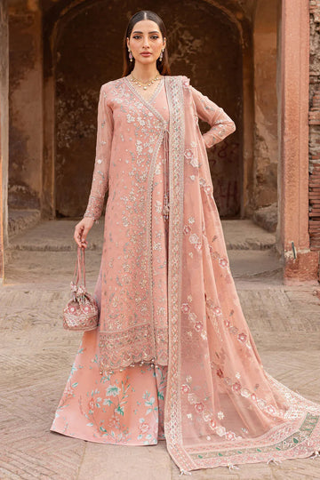 Farasha | Ritzier Wedding Formals |  Peach Bell - Rang-e-Khaas