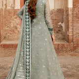 Farasha | Ritzier Wedding Formals |  Grey Veil