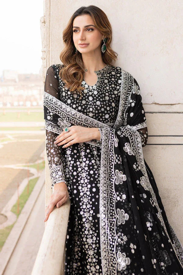 Farasha | Ritzier Wedding Formals | Midnight Orchid - Rang-e-Khaas