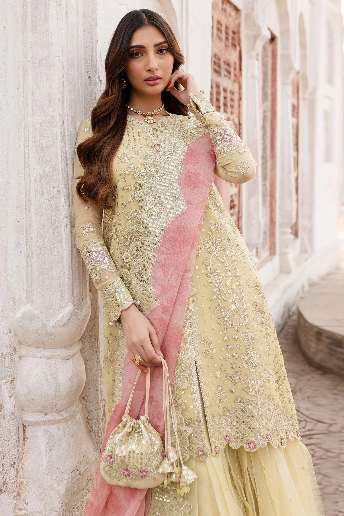 Farasha | Ritzier Wedding Formals |  Marigold Bliss - Rang-e-Khaas