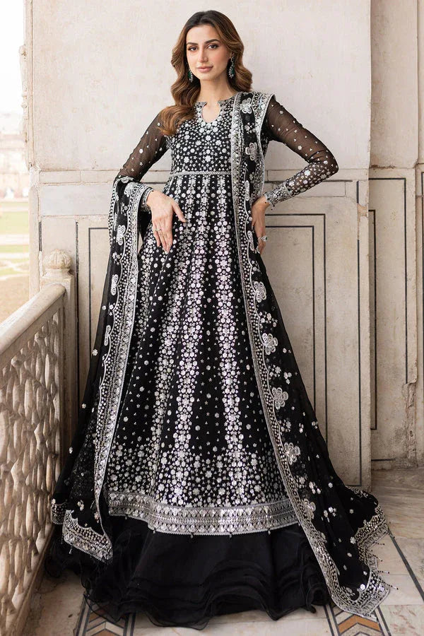 Farasha | Ritzier Wedding Formals | Midnight Orchid - Rang-e-Khaas