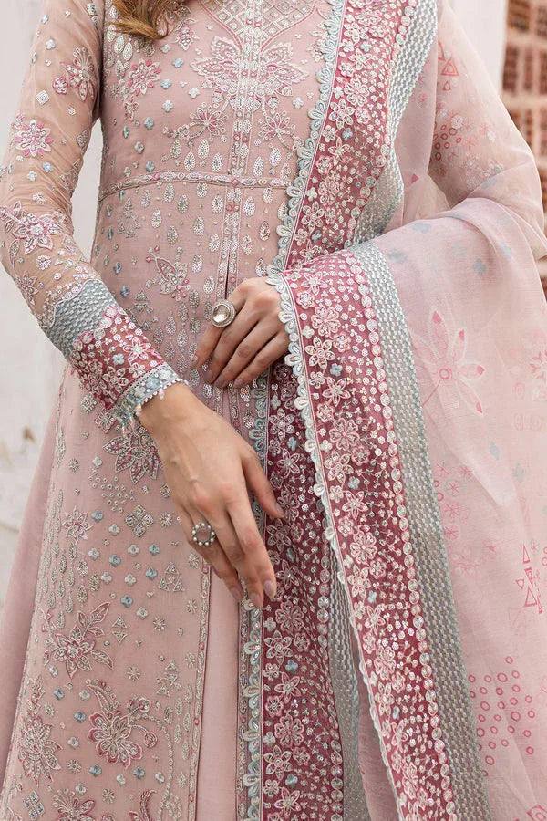 Farasha | Ritzier Wedding Formals | Satin Rose - Rang-e-Khaas