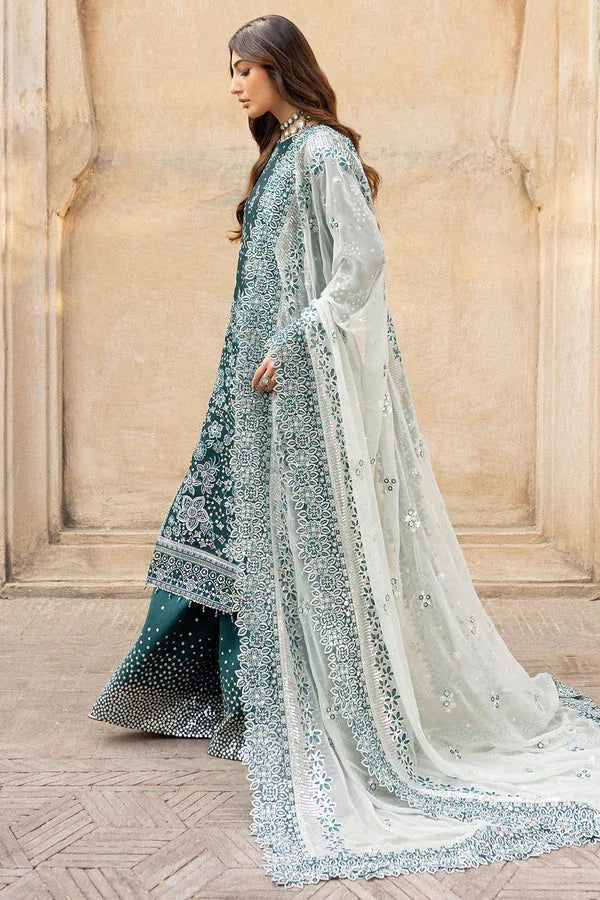 Farasha | Ritzier Wedding Formals |  Teal Dreams - Rang-e-Khaas