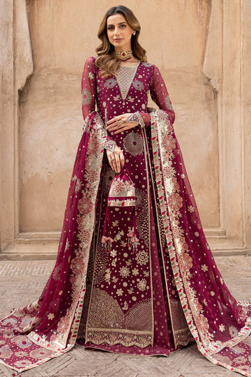 Farasha | Ritzier Wedding Formals | Scarlet Charm - Rang-e-Khaas