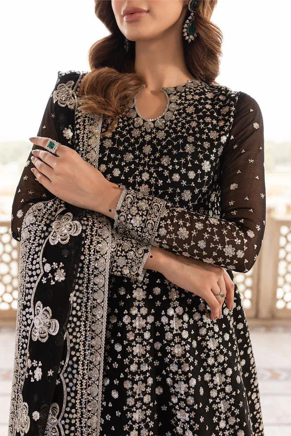 Farasha | Ritzier Wedding Formals | Midnight Orchid - Rang-e-Khaas