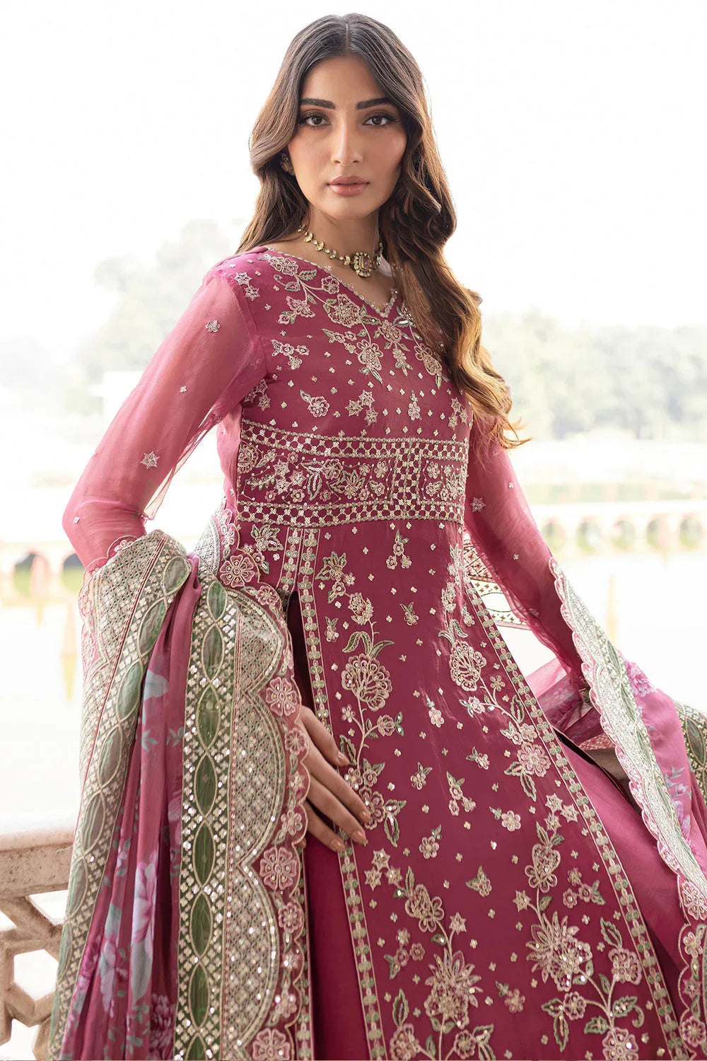 Farasha | Ritzier Wedding Formals |  Regal Rose - Rang-e-Khaas
