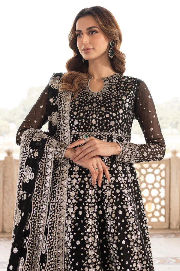 Farasha | Ritzier Wedding Formals | Midnight Orchid - Rang-e-Khaas