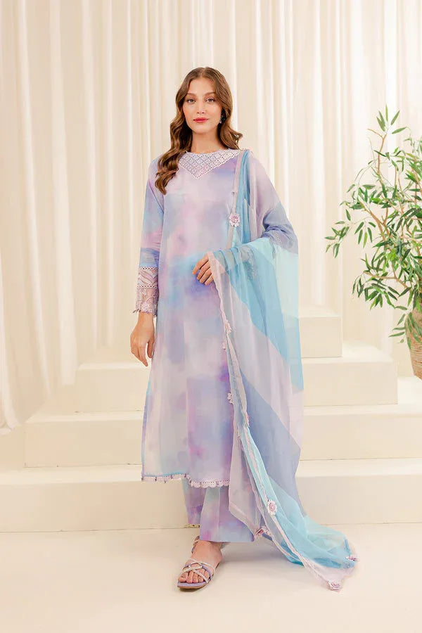 Farasha | Printed Essentials | SNOWY DOVE - Rang-e-Khaas