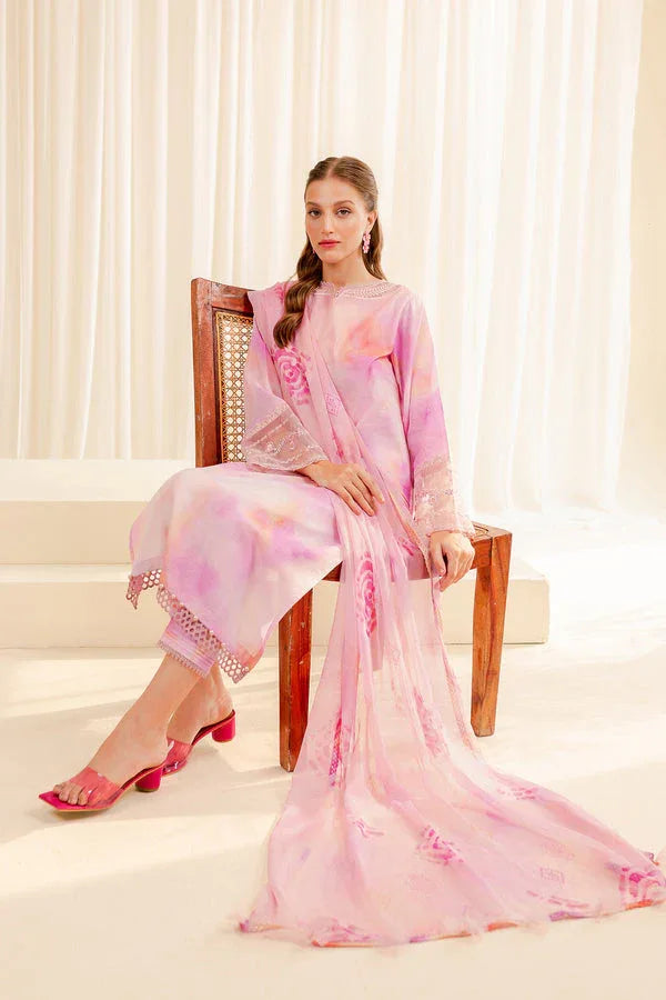Farasha | Printed Essentials | PEONY - Rang-e-Khaas