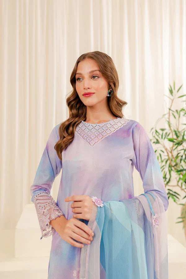 Farasha | Printed Essentials | SNOWY DOVE - Rang-e-Khaas