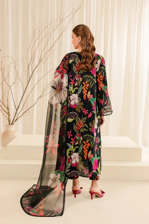 Farasha | Printed Essentials | EBONY PASSION - Rang-e-Khaas