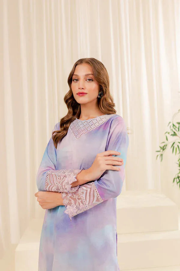 Farasha | Printed Essentials | SNOWY DOVE - Rang-e-Khaas